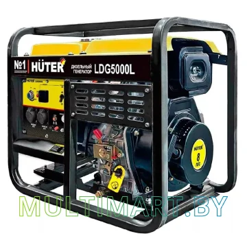 Дизельный генератор Huter LDG 5000L